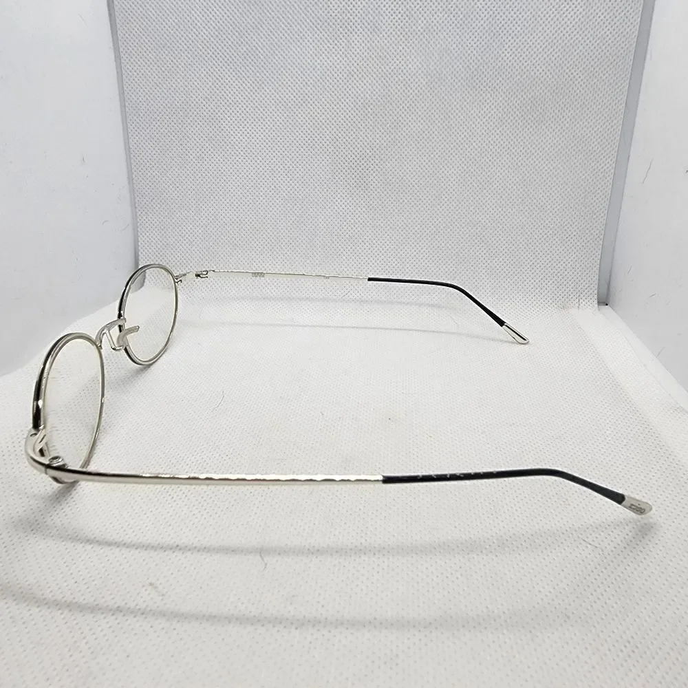 Hugo Hugo Boss Silver & Black Prescription Glasses Frames